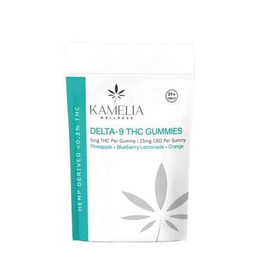 5mg Delta-9 THC Gummies - Sample Pack - Tropical Fruits - Kamelia Wellness